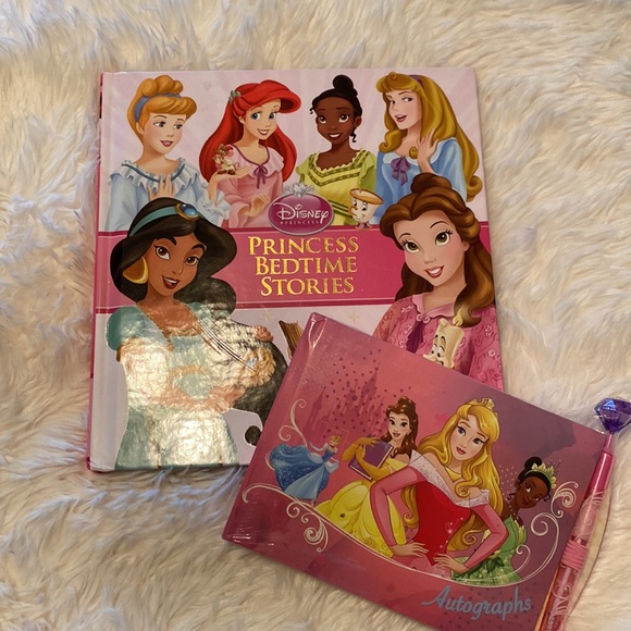 Disney Princess Bedtime Stories and autograph book